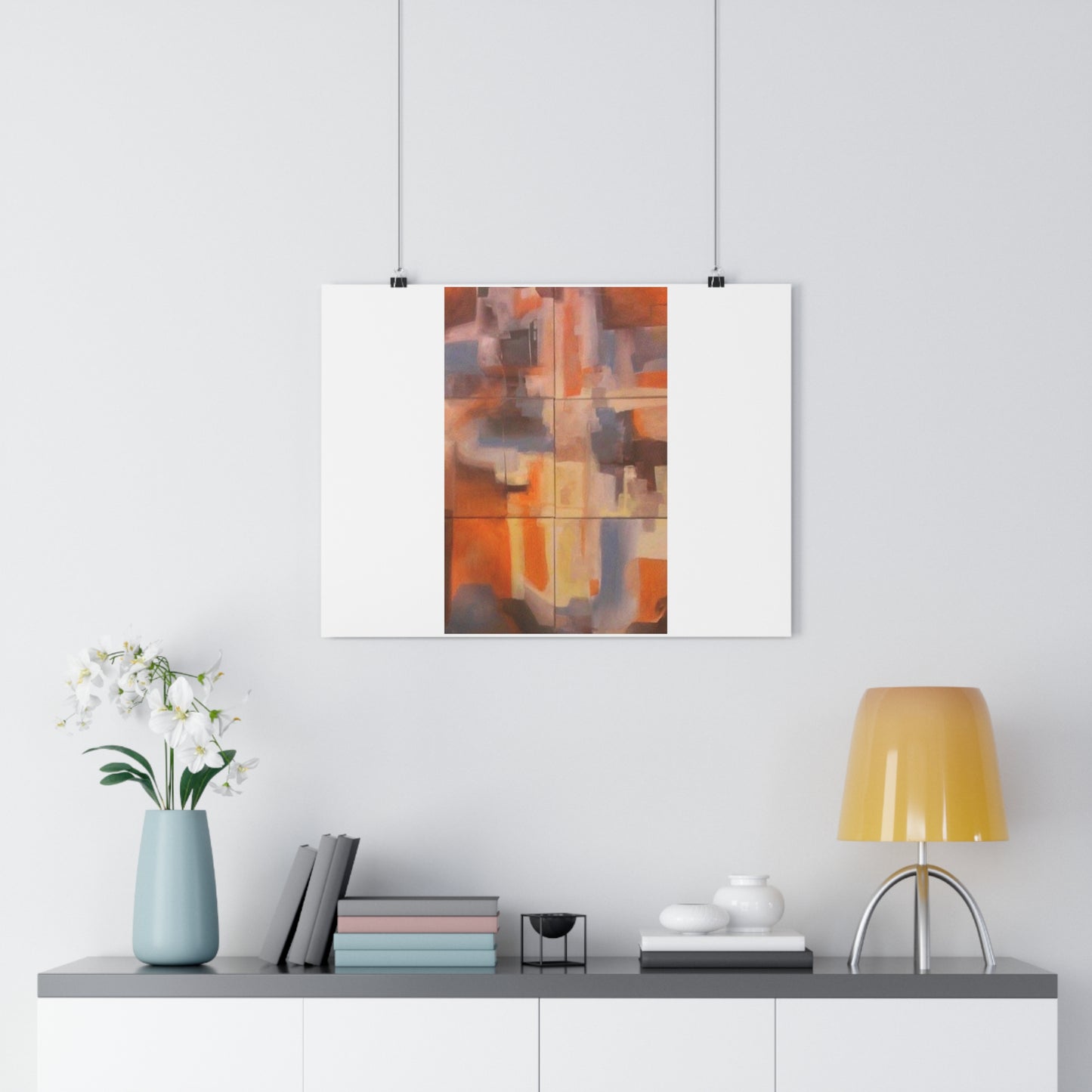 "Complimentary Contemporary”- Giclée Art Print by artist David Hilborn