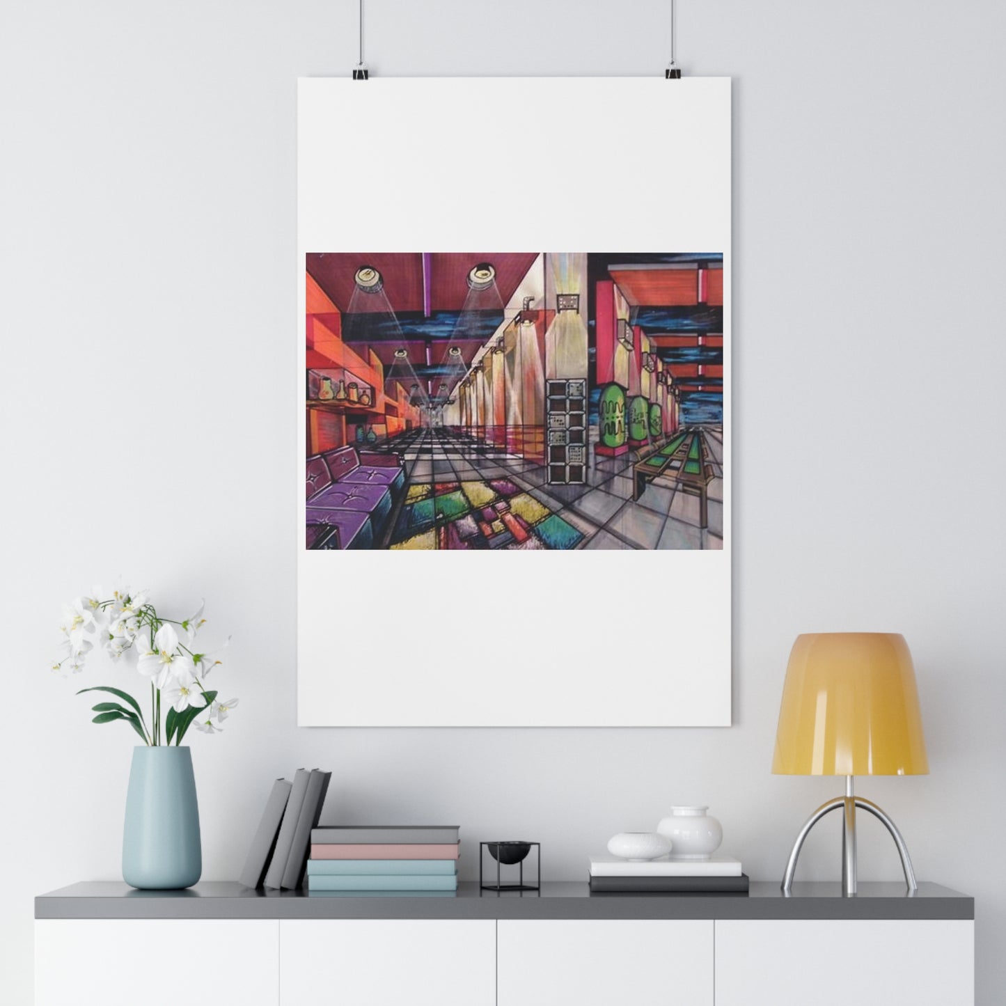 "Impossible Spaces”- Giclée Art Print by artist David Hilborn