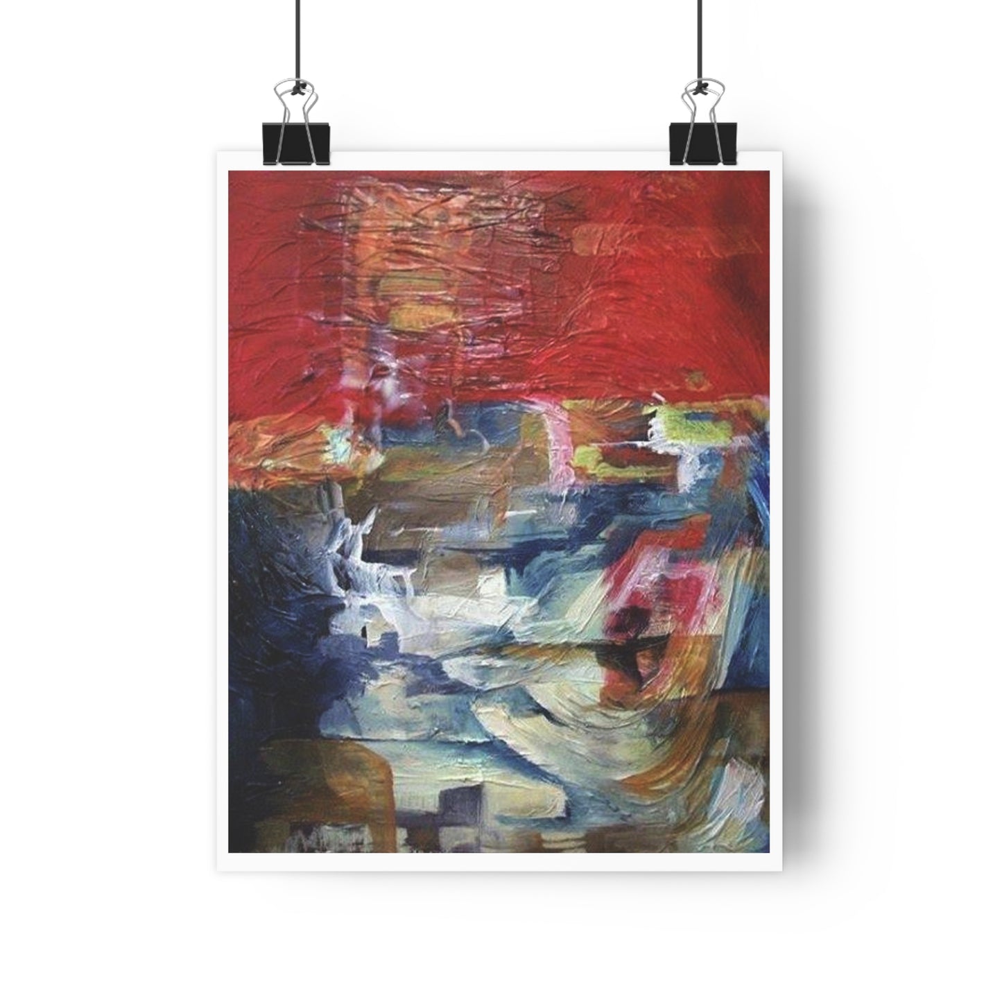 '"Meltdown”- Giclée Art Print by artist David Hilborn