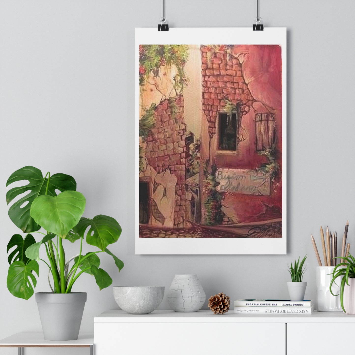 "Bistro”- Giclée Art Print by artist David Hilborn