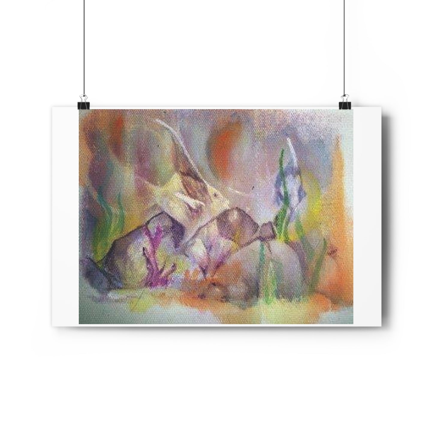 "Angelic”- Giclée Art Print by artist David Hilborn