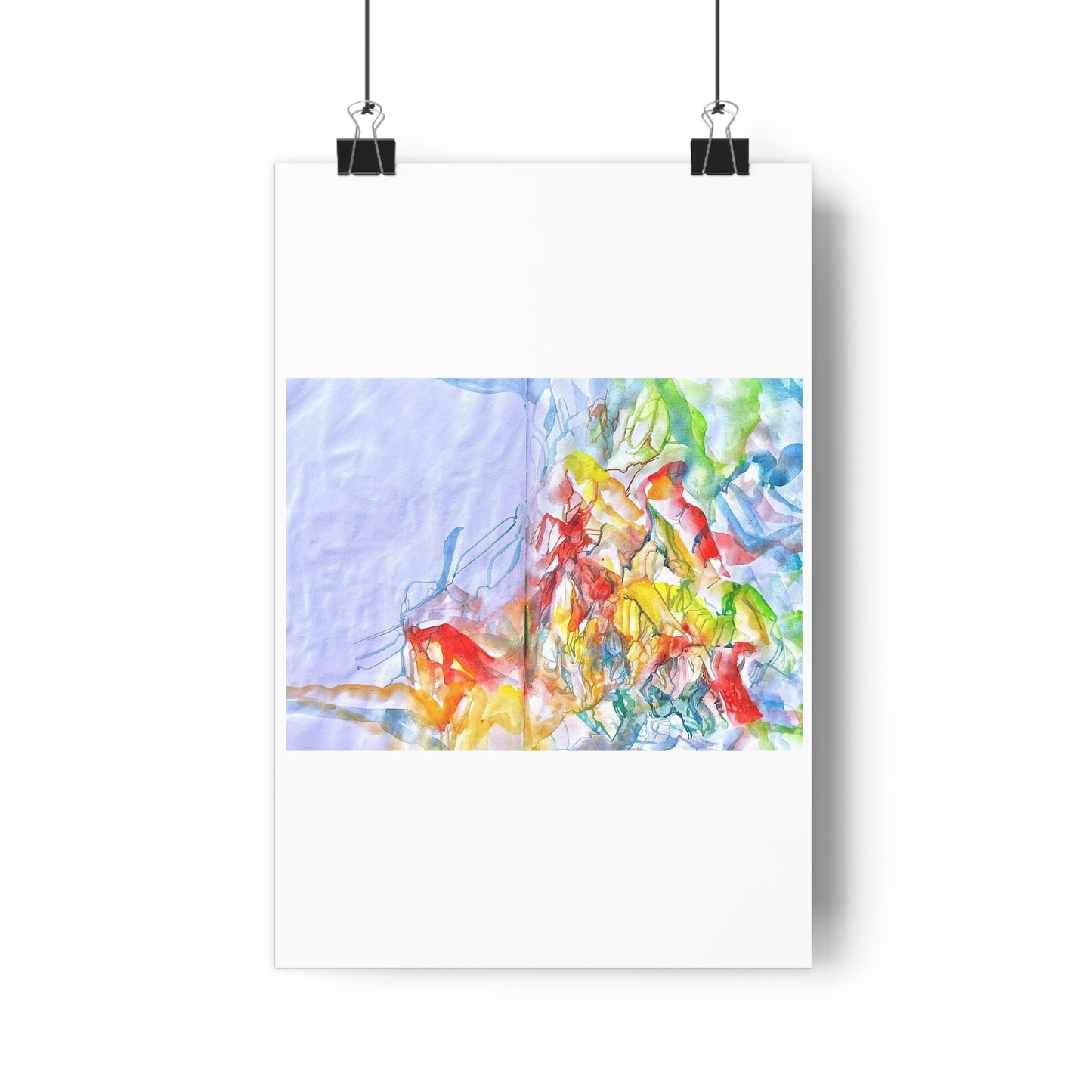 "Waterpark”- Giclée Art Print by artist David Hilborn