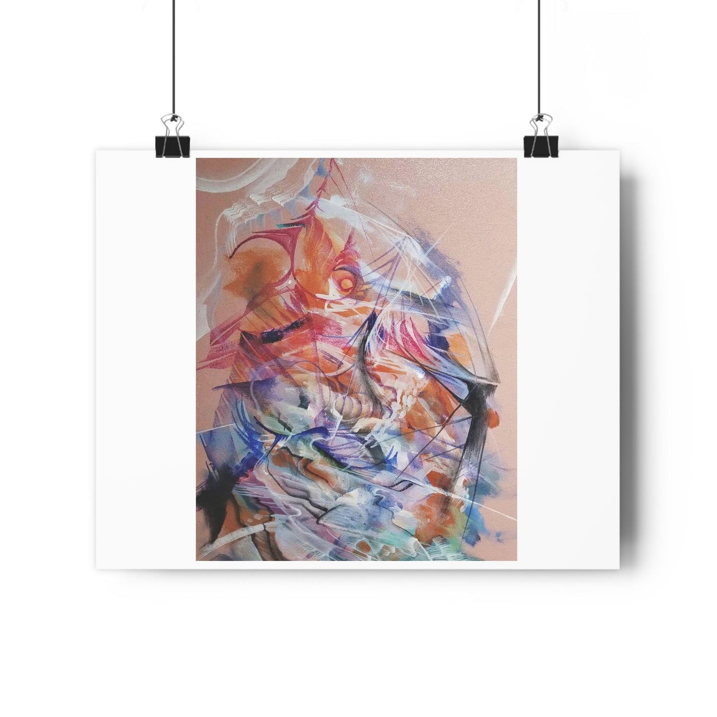 "Creamsicle”- Giclée Art Print by artist David Hilborn