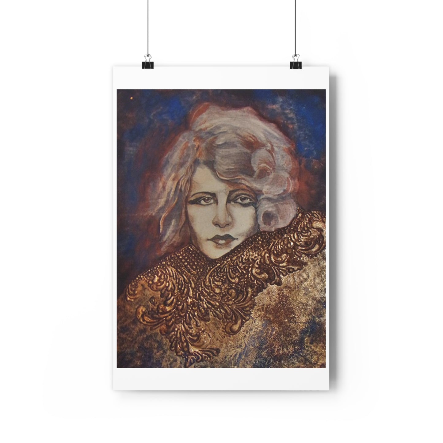 "Flora”- Giclée Art Print by artist David Hilborn