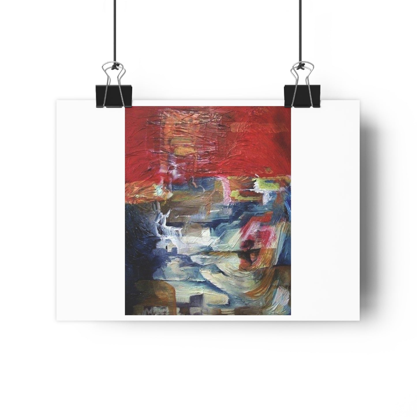 '"Meltdown”- Giclée Art Print by artist David Hilborn