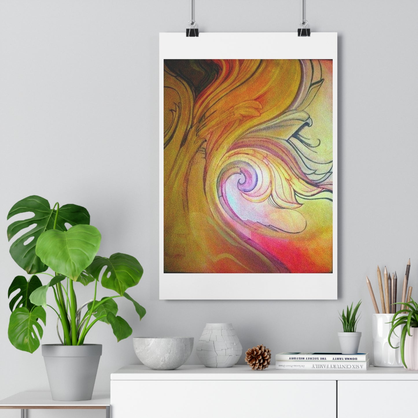 "Sol Flow”- Giclée Art Print by artist David Hilborn