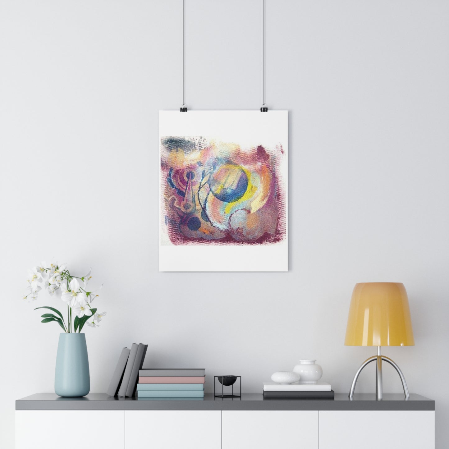 "Button Loop”- Giclée Art Print by artist David Hilborn