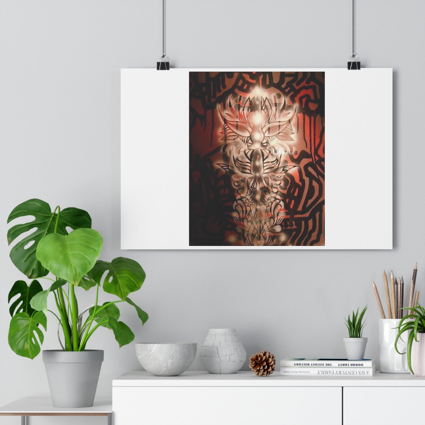 "Climber”- Giclée Art Print by artist David Hilborn