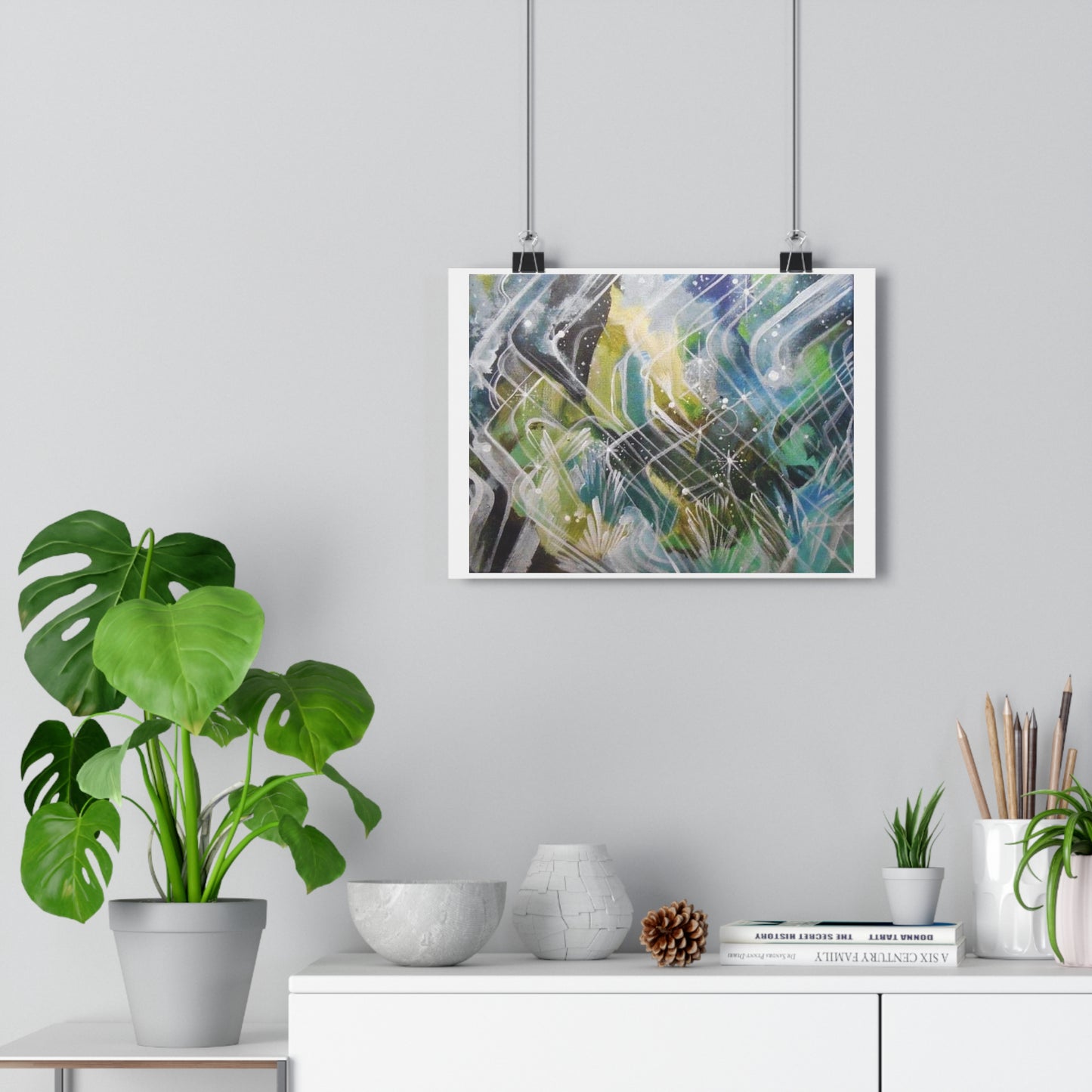 "Form Storm”- Giclée Art Print by artist David Hilborn