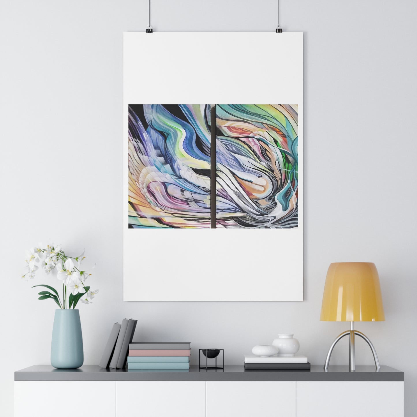 "Flow”- Giclée Art Print by artist David Hilborn