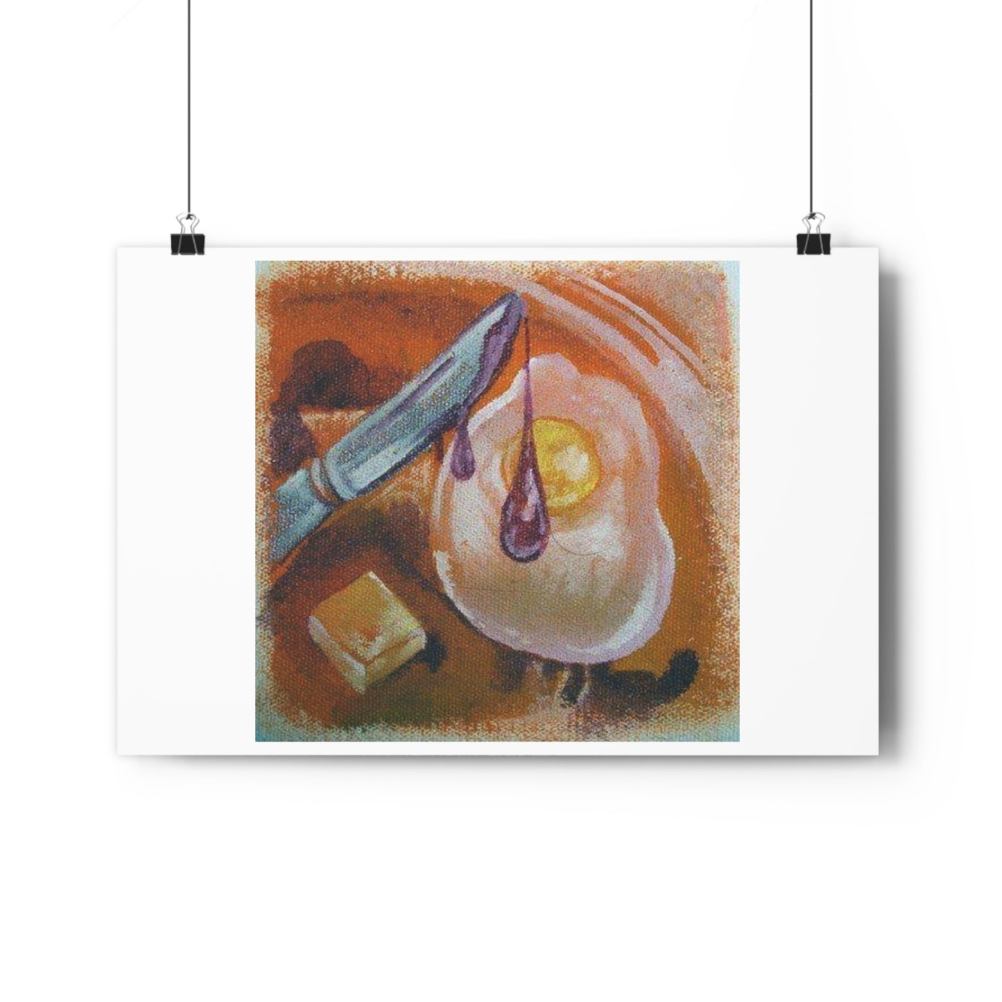 "Bitch you breakfast”- Giclée Art Print by artist David Hilborn