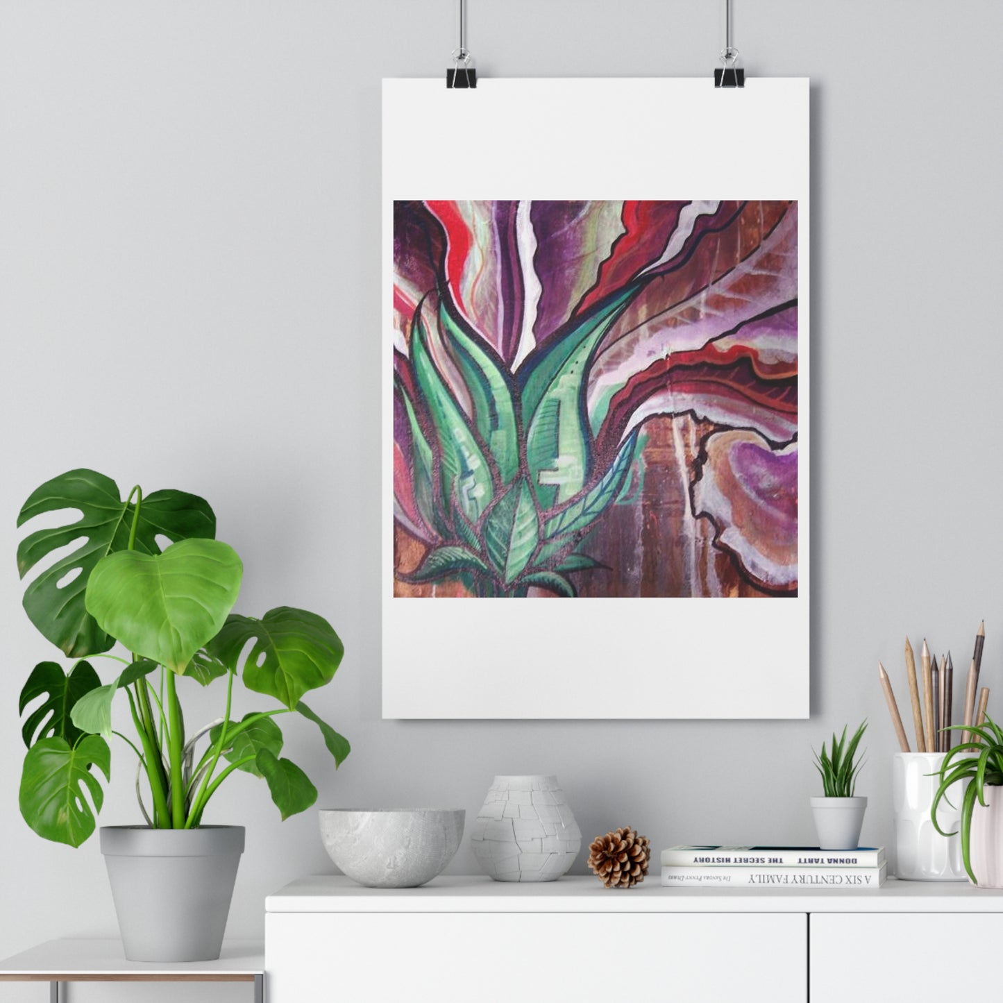 "Podded”- Giclée Art Print by artist David Hilborn