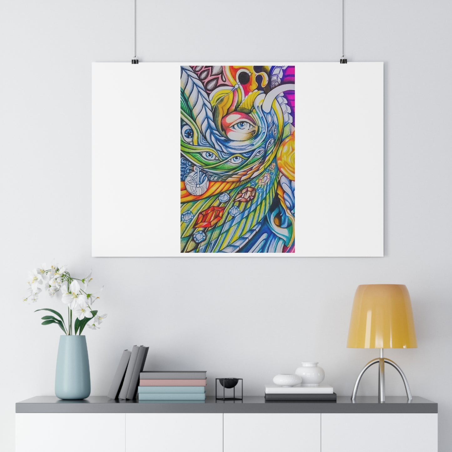 “Distraction”- Giclée Art Print by artist David Hilborn