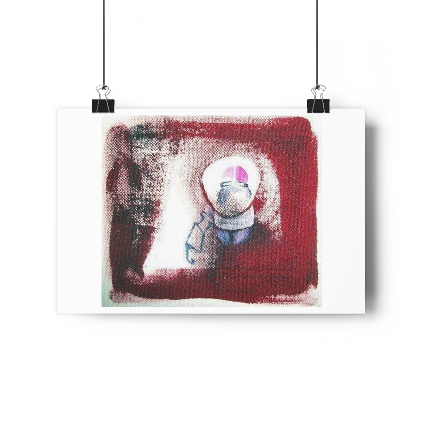 “Beep-boop”- Giclée Art Print by artist David Hilborn