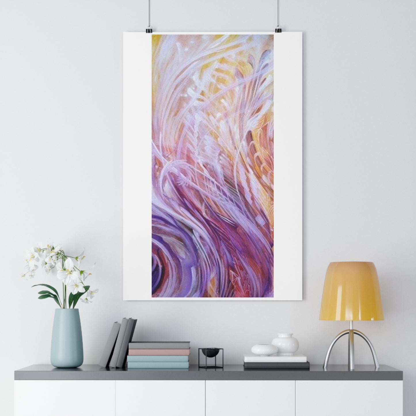 "Flare up”- Giclée Art Print by artist David Hilborn