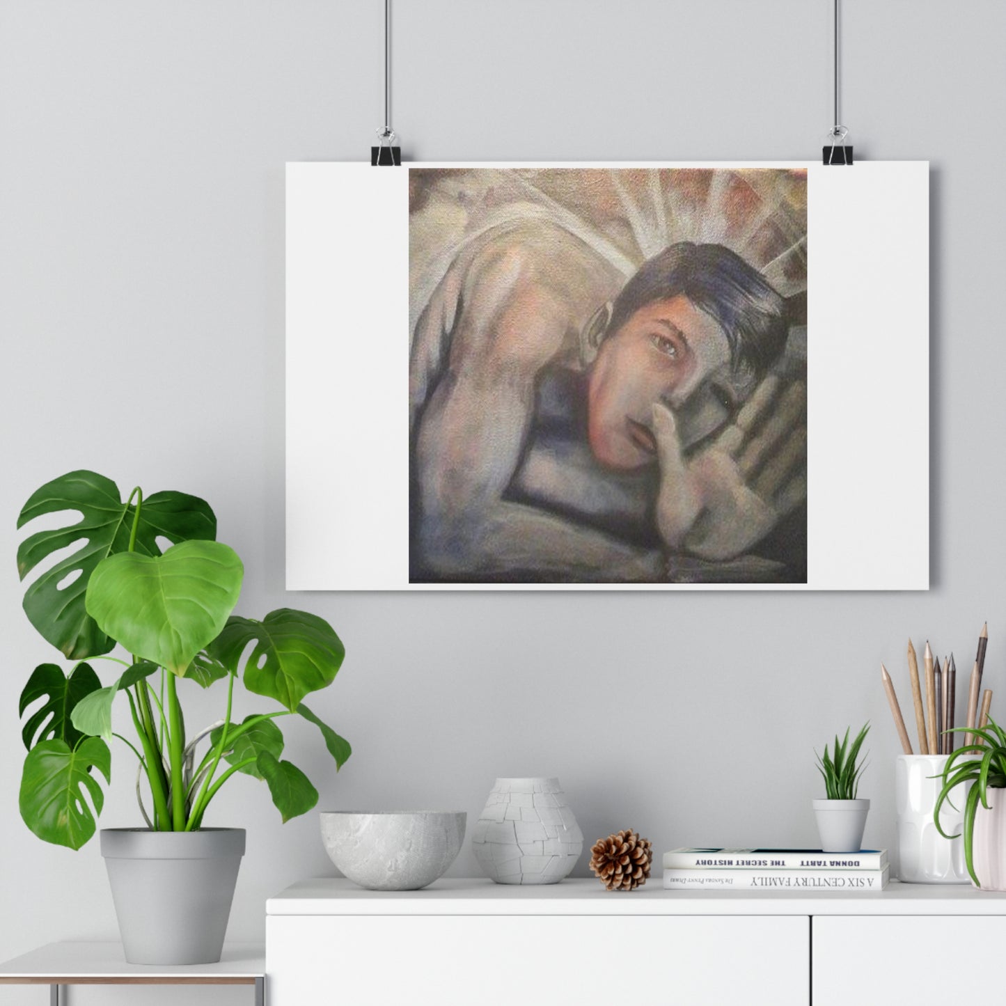 "Trapped”- Giclée Art Print by artist David Hilborn