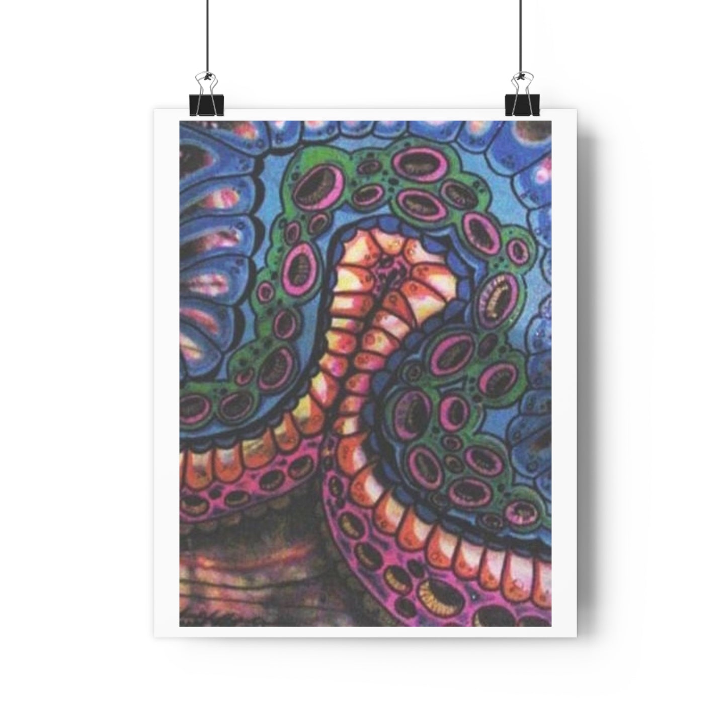 "Octopi”- Giclée Art Print by artist David Hilborn