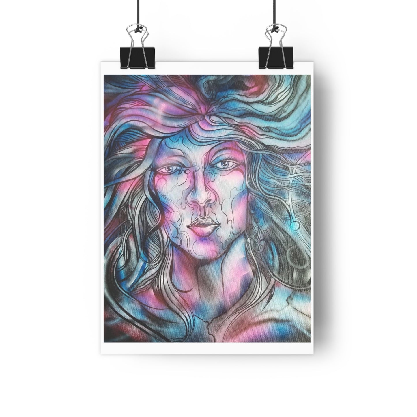 "Cerebral”- Giclée Art Print by artist David Hilborn