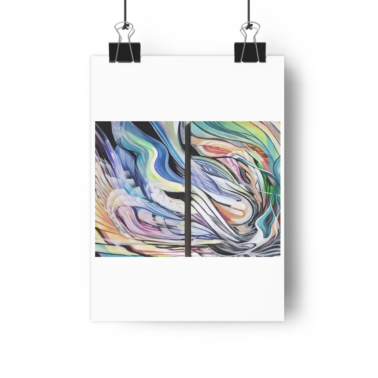 "Flow”- Giclée Art Print by artist David Hilborn