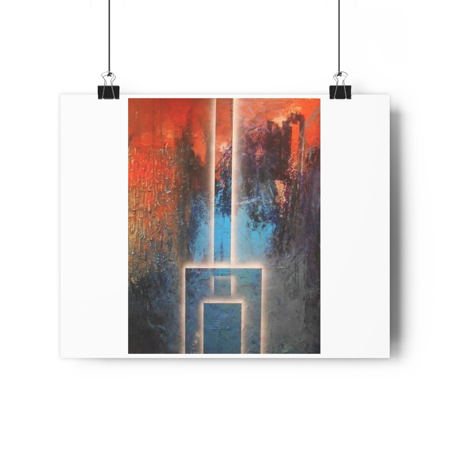 "Accend”- Giclée Art Print by artist David Hilborn