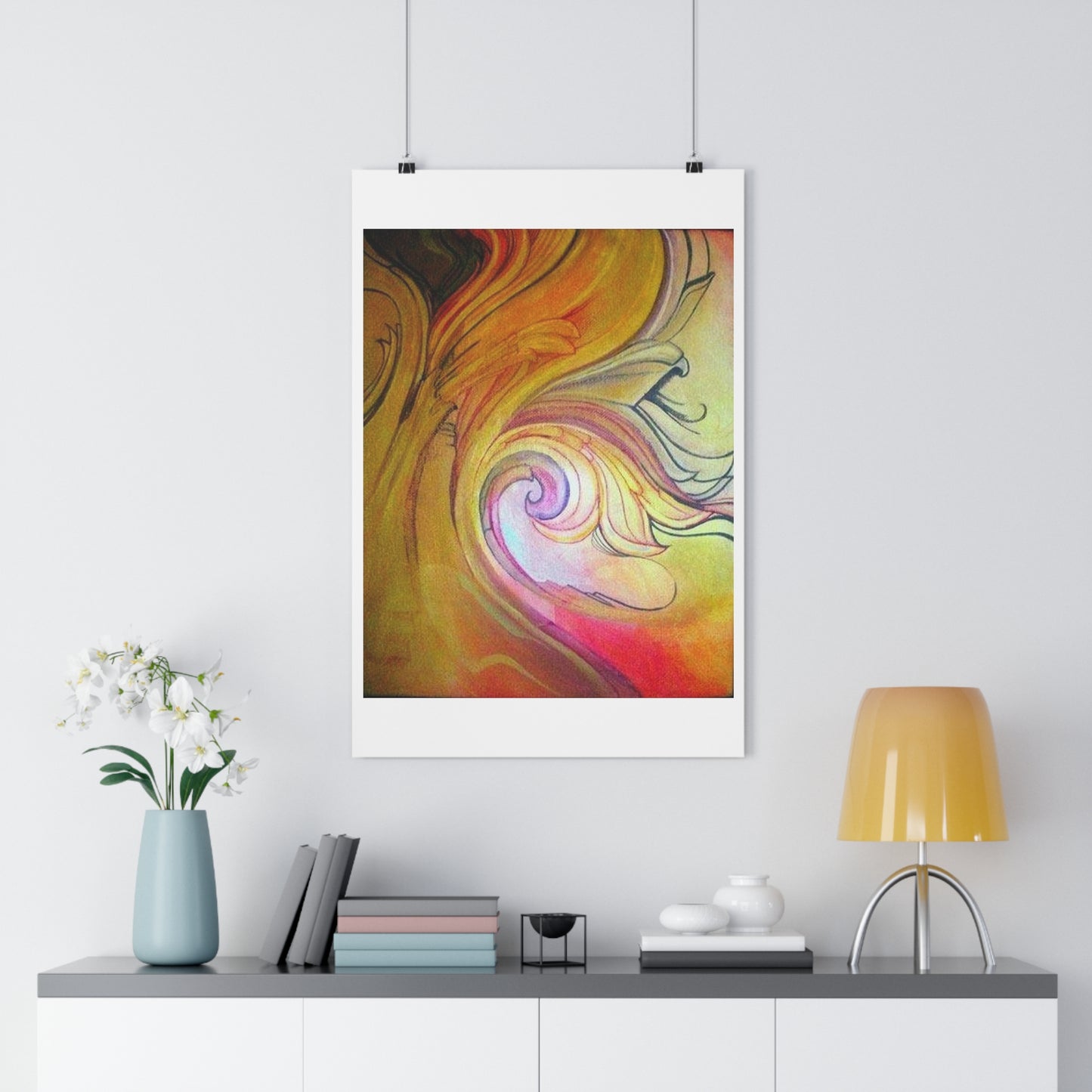 "Sol Flow”- Giclée Art Print by artist David Hilborn