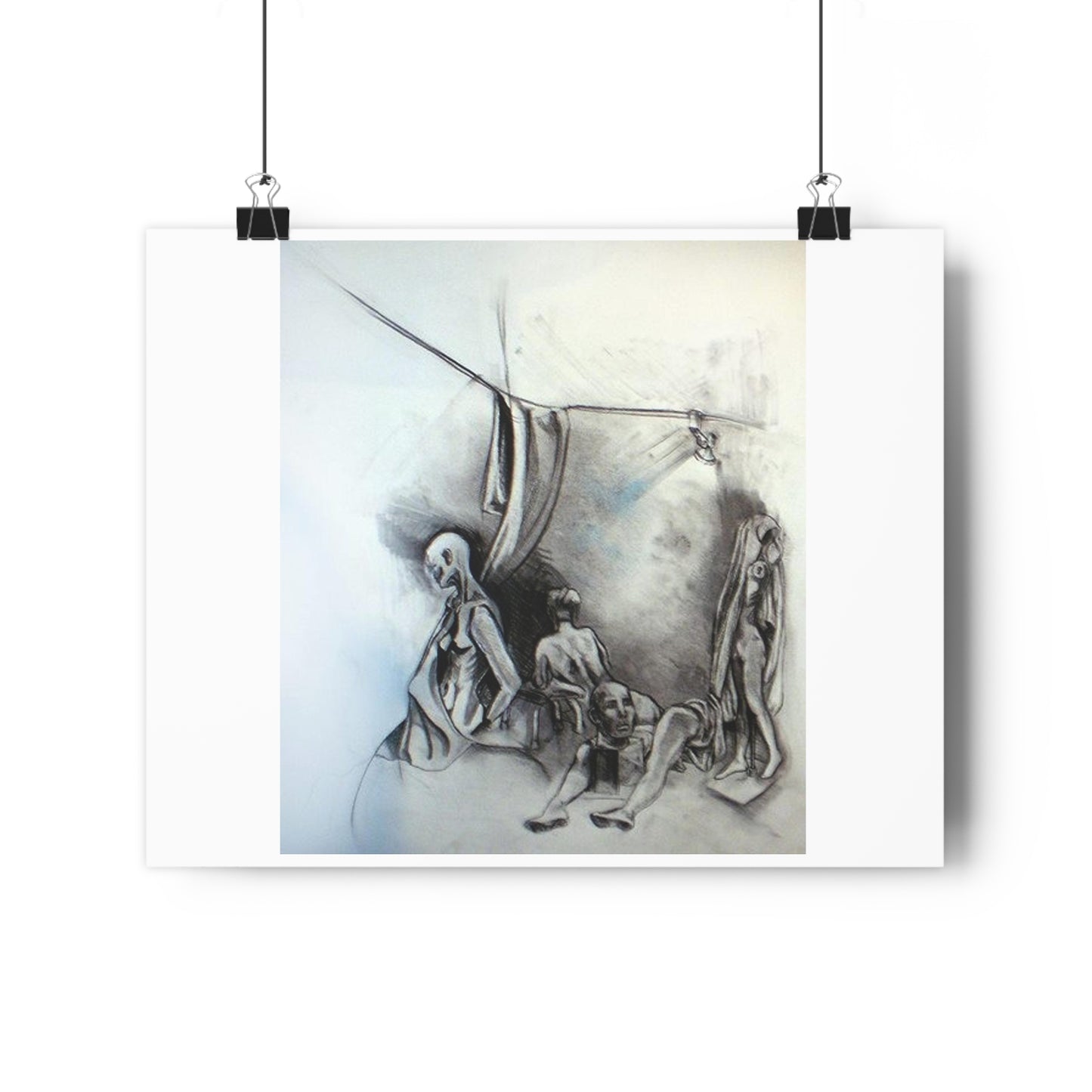 "Staged”- Giclée Art Print by artist David Hilborn