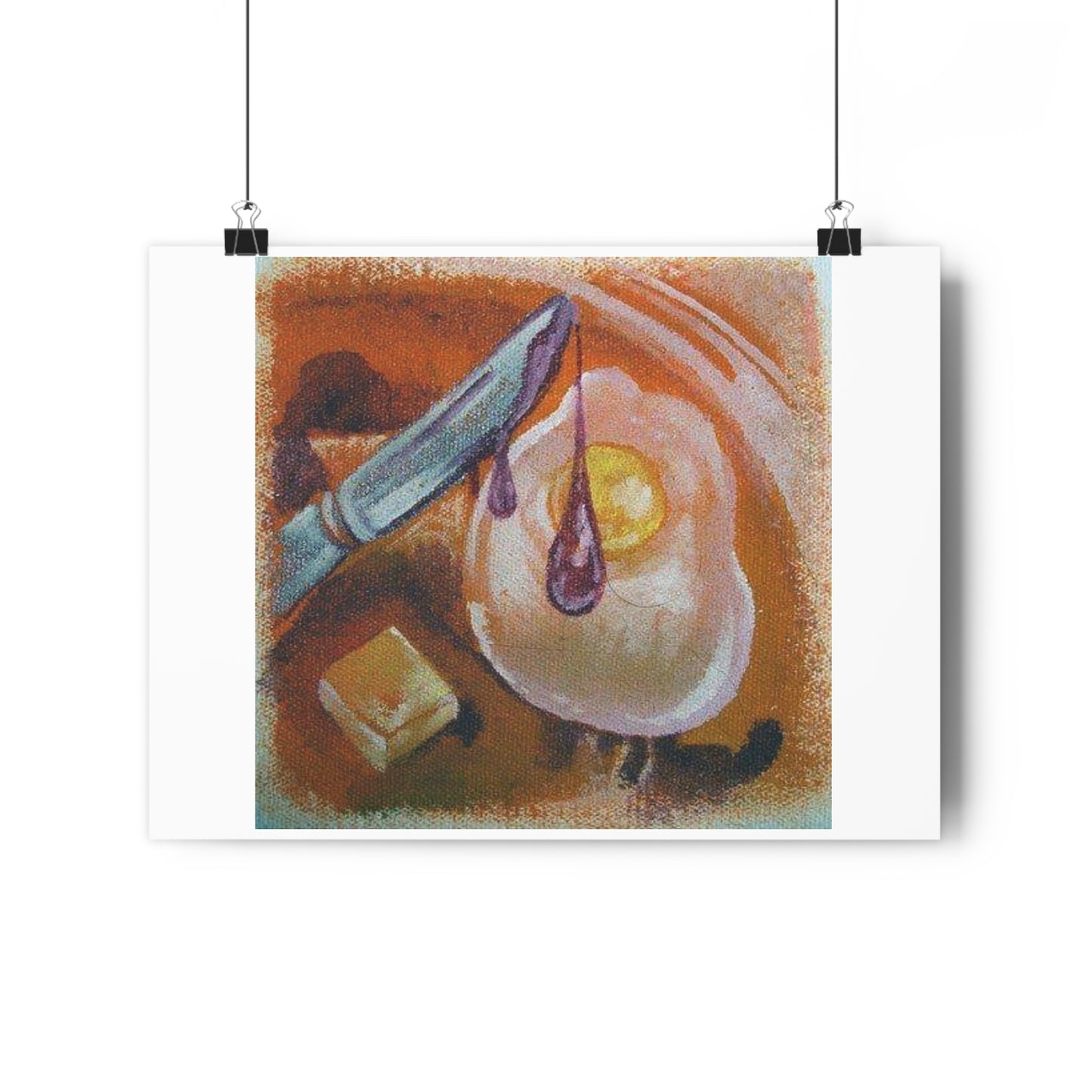 "Bitch you breakfast”- Giclée Art Print by artist David Hilborn