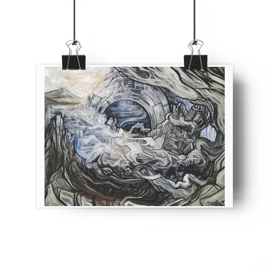 "Typhoon”- Giclée Art Print by artist David Hilborn