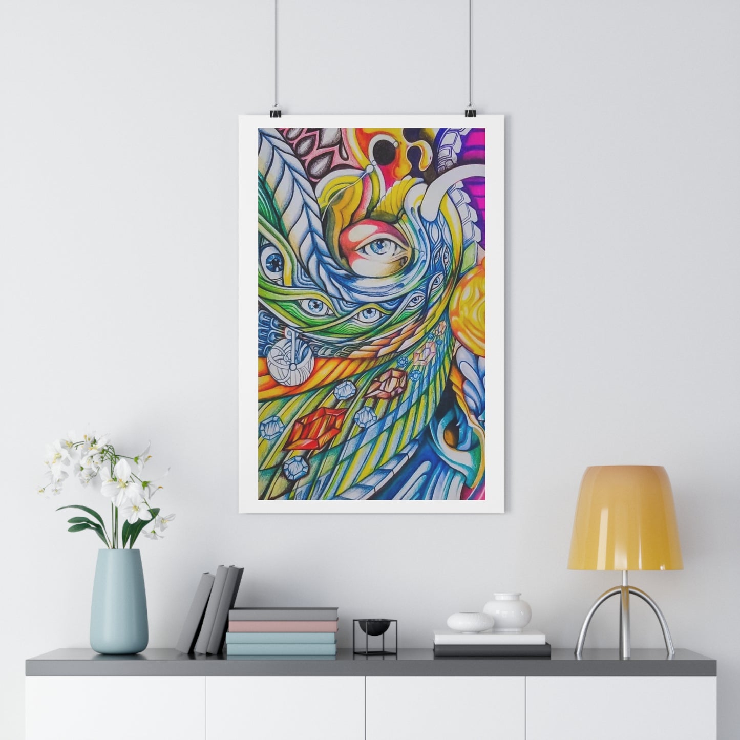 “Distraction”- Giclée Art Print by artist David Hilborn