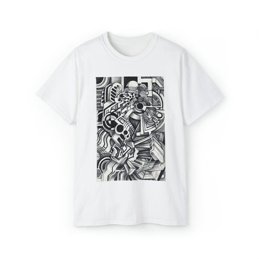 “Splooge 1” - Short Sleeve Graphic Tee by Artist David Hilborn