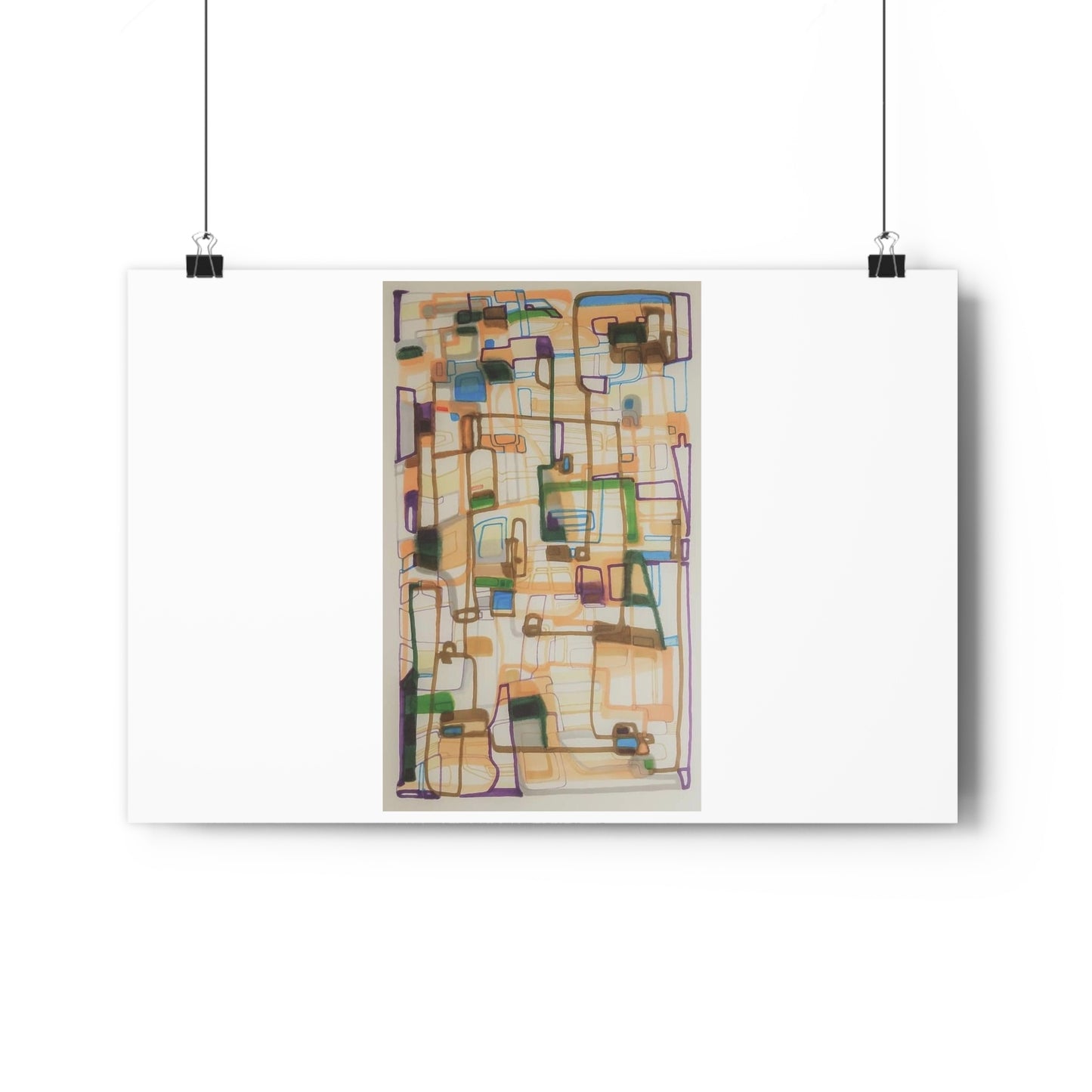 "Retro”- Giclée Art Print by artist David Hilborn