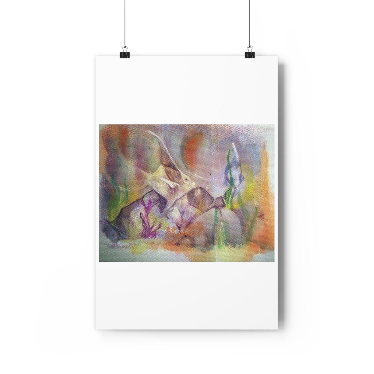 "Angelic”- Giclée Art Print by artist David Hilborn