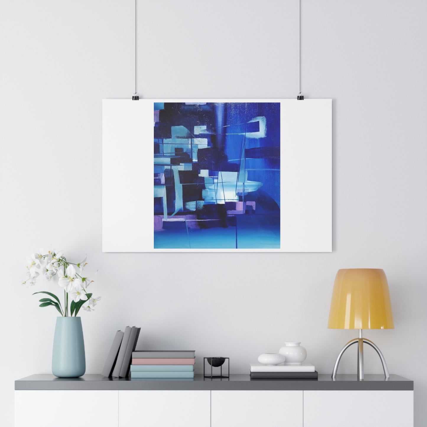 "Cobalt”- Giclée Art Print by artist David Hilborn