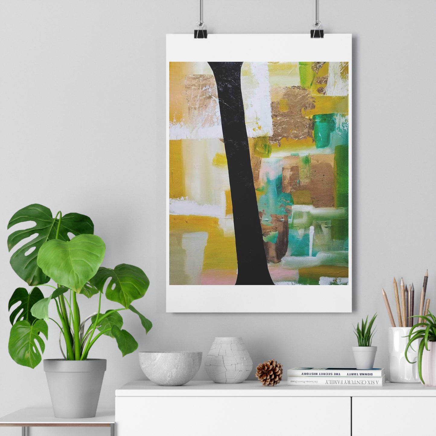 "Bus View”- Giclée Art Print by artist David Hilborn