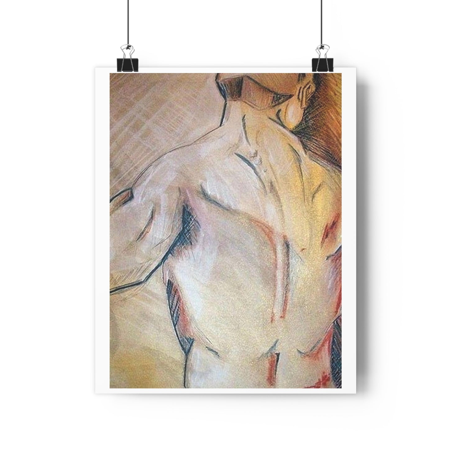 "Anatomy Study”- Giclée Art Print by artist David Hilborn