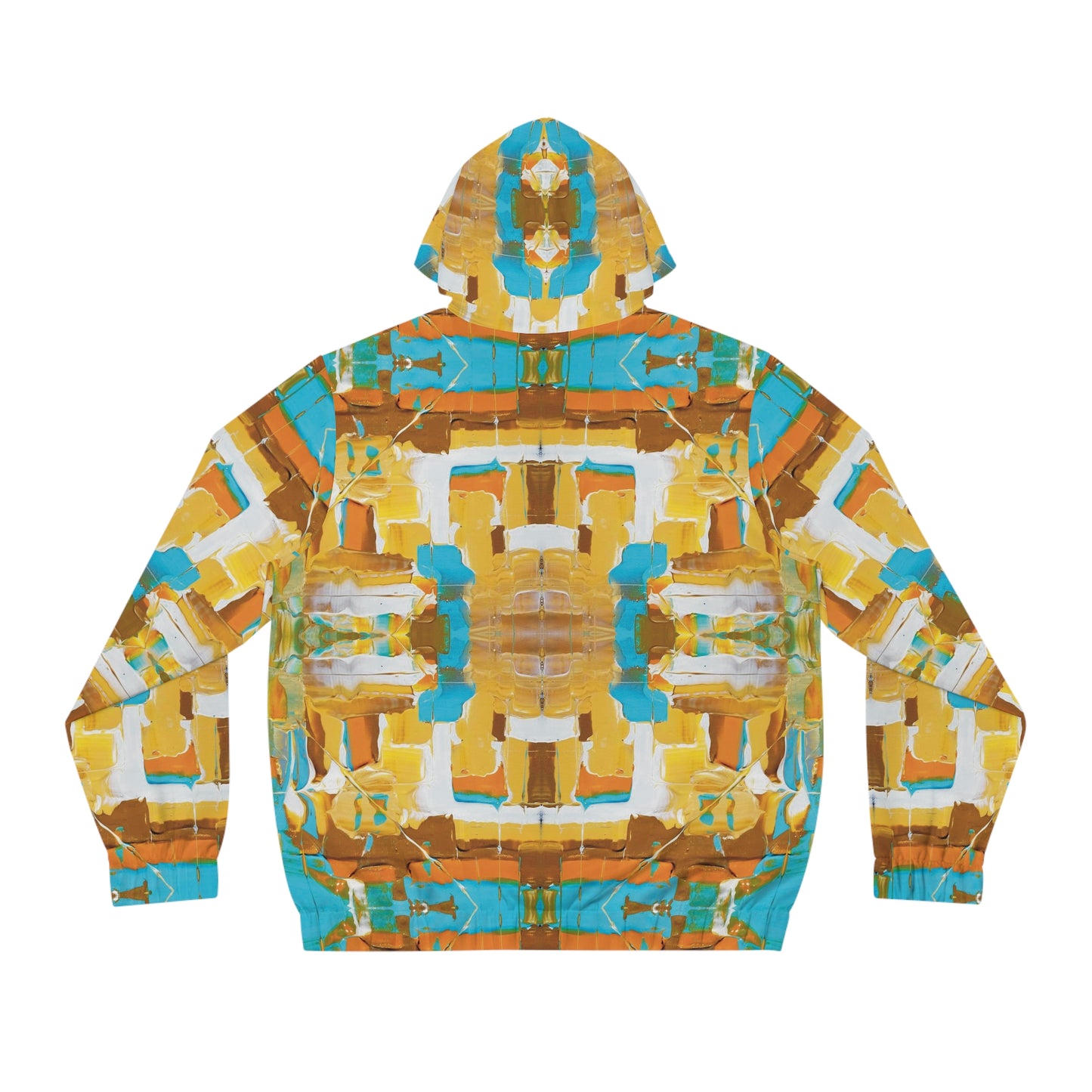 "Sonoran” - All Over Graphic Zip-Up Hoodie by Artist David Hilborn