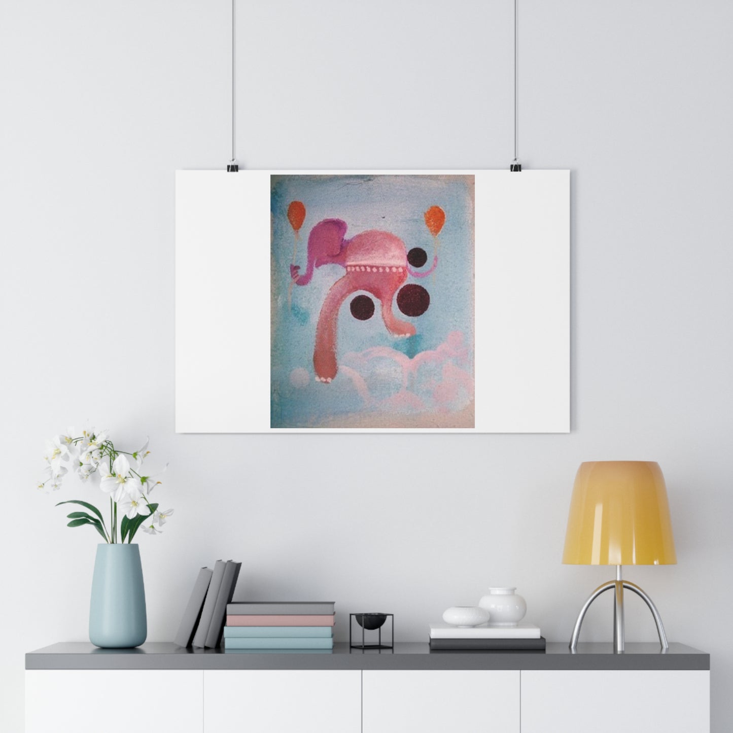 "Ele-float”- Giclée Art Print by artist David Hilborn