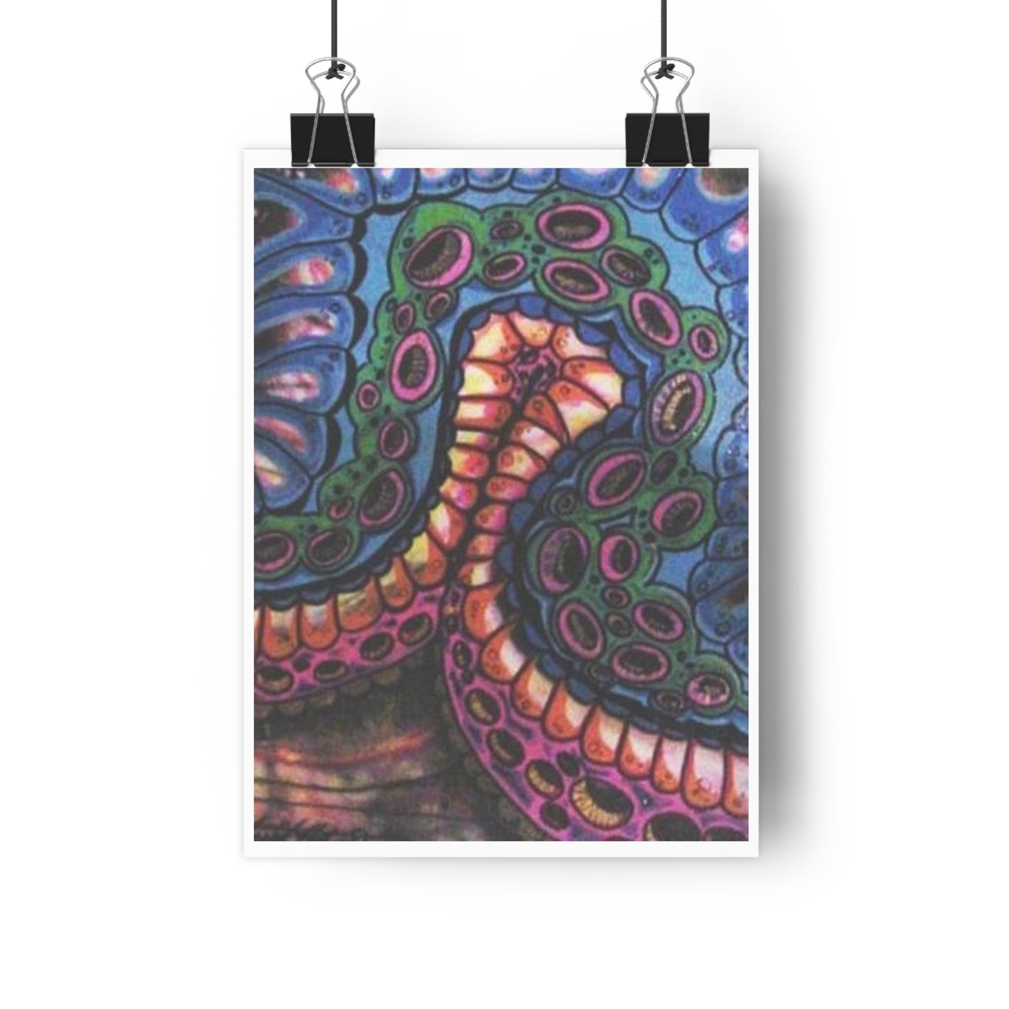 "Octopi”- Giclée Art Print by artist David Hilborn