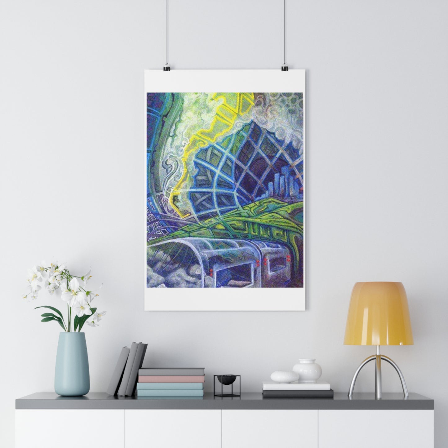 "Lucid Transport”- Giclée Art Print by artist David Hilborn