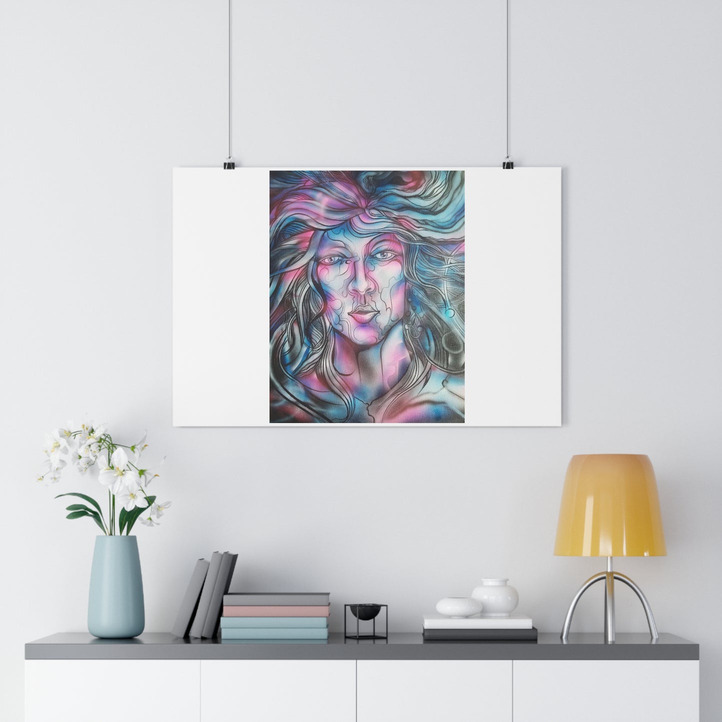 "Cerebral”- Giclée Art Print by artist David Hilborn