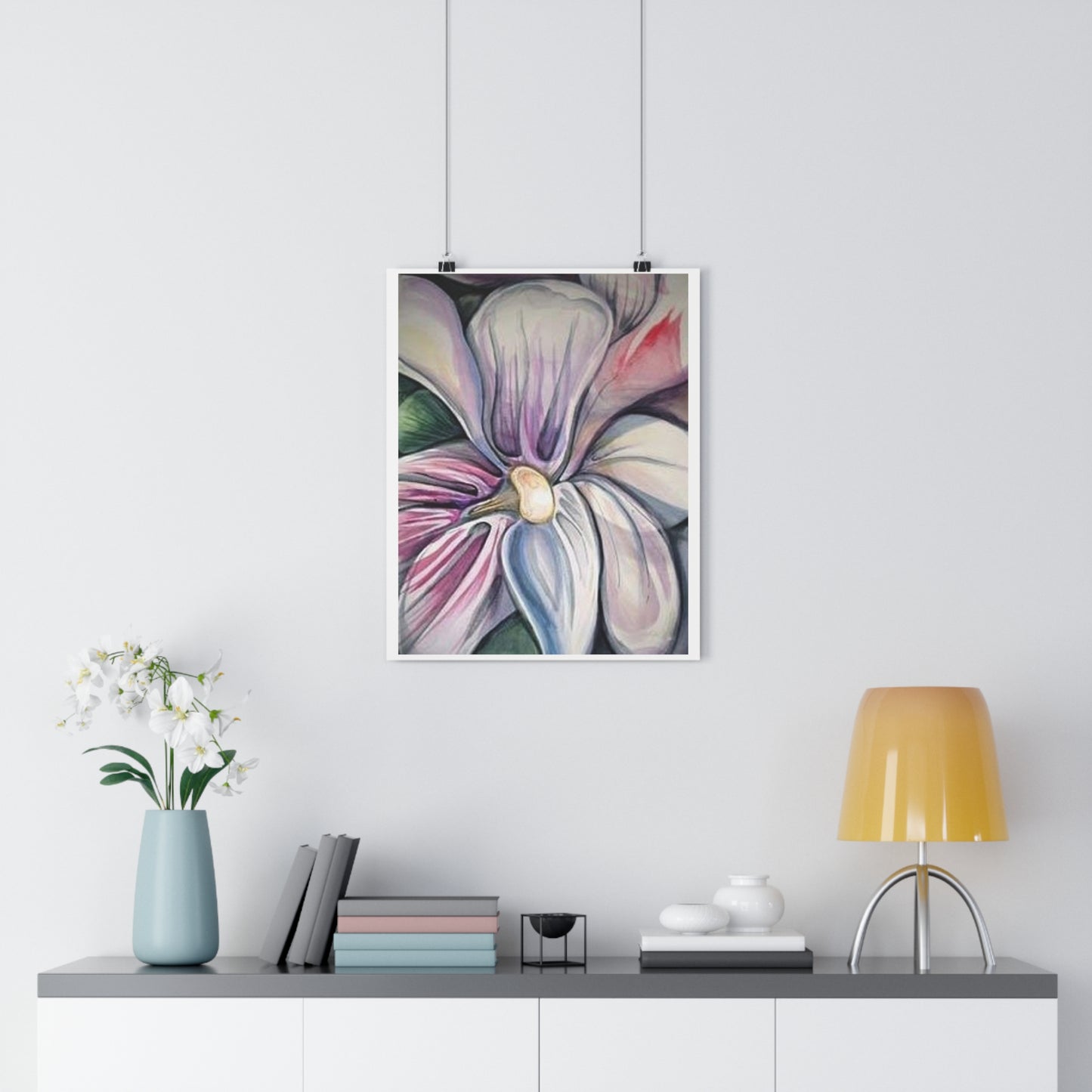 "Orchid”- Giclée Art Print by artist David Hilborn