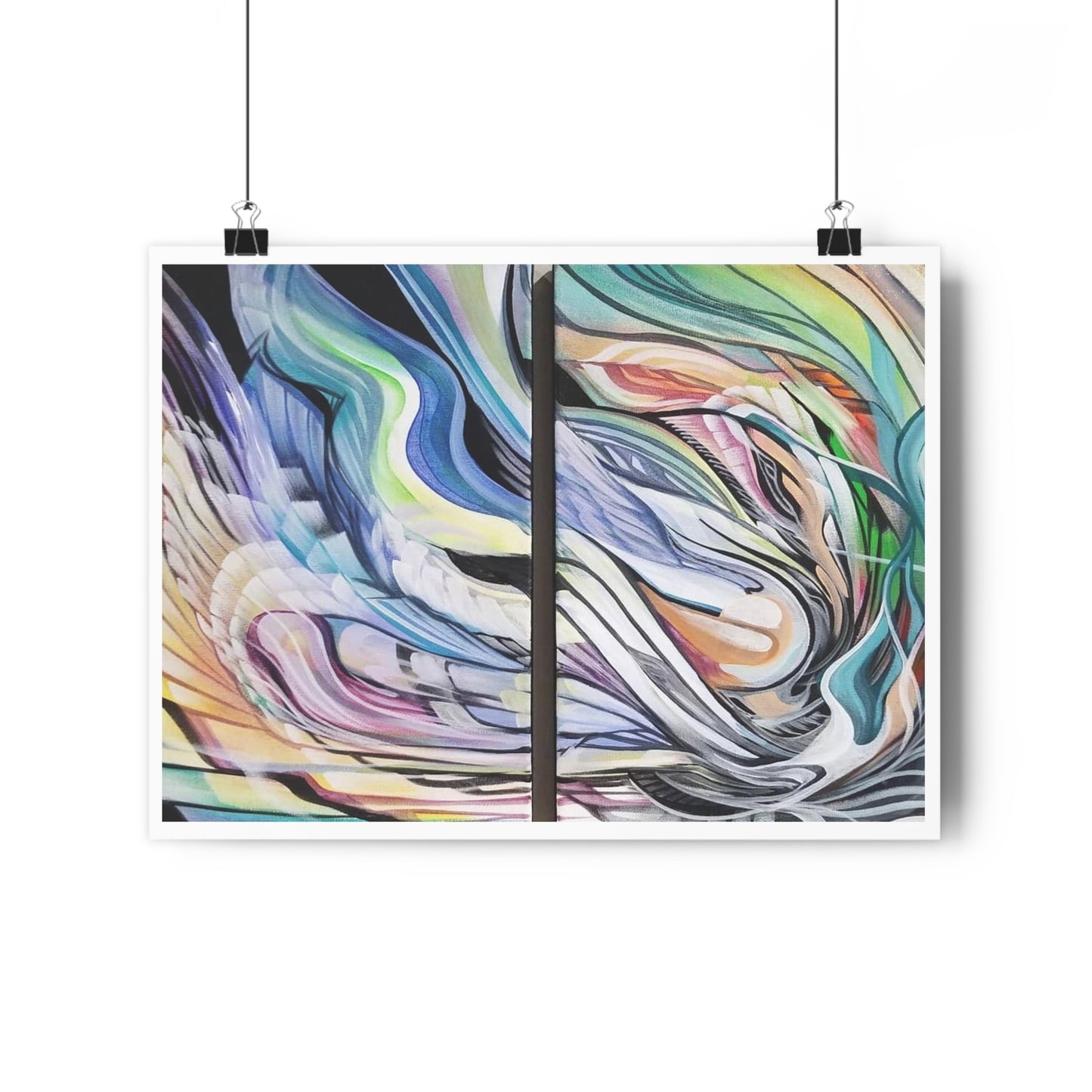 "Flow”- Giclée Art Print by artist David Hilborn