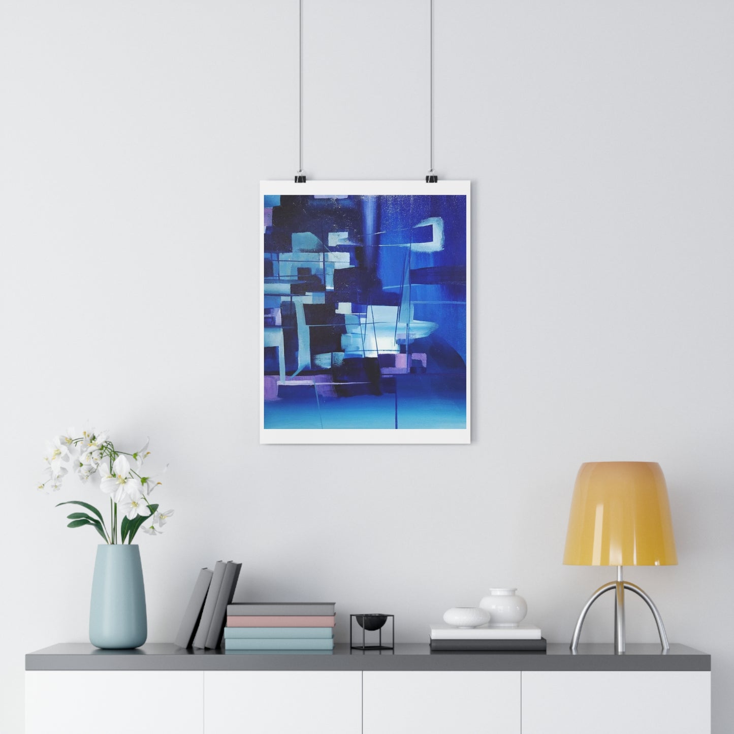 "Cobalt”- Giclée Art Print by artist David Hilborn