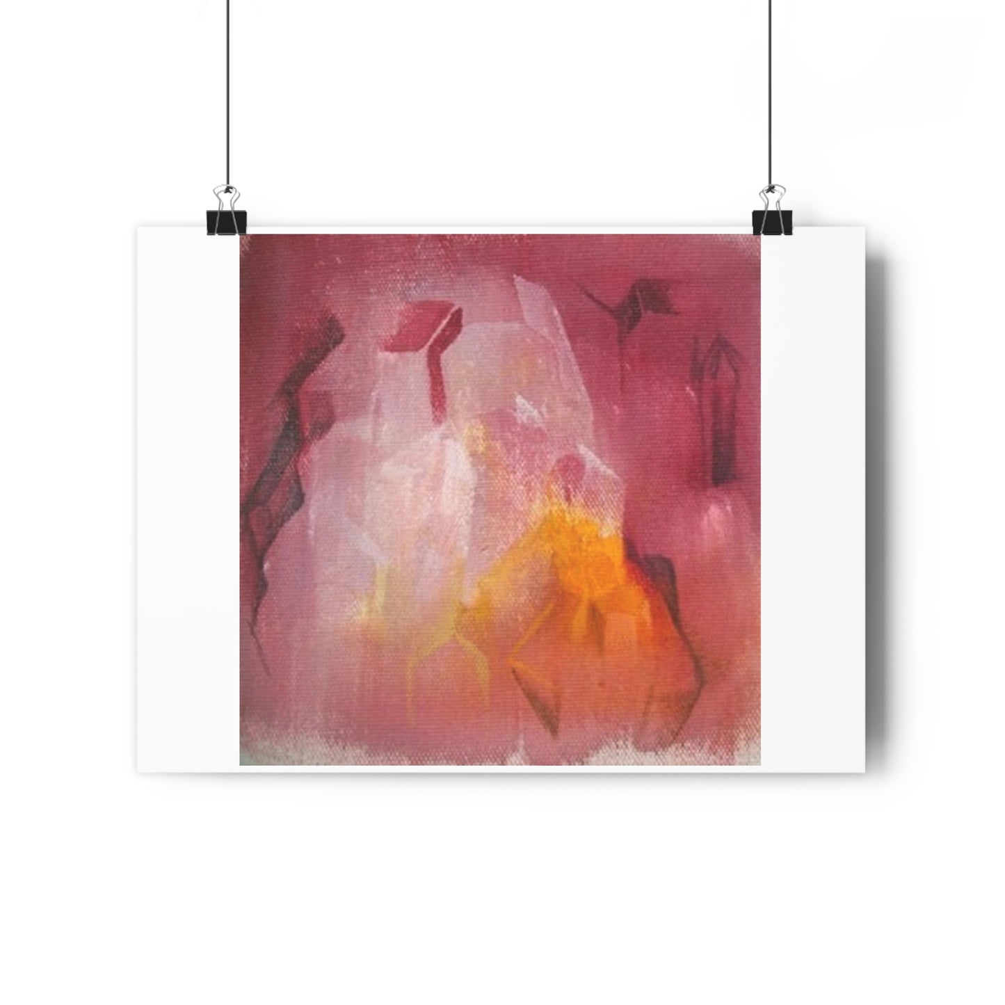 "Raspberry Citrine”- Giclée Art Print by artist David Hilborn