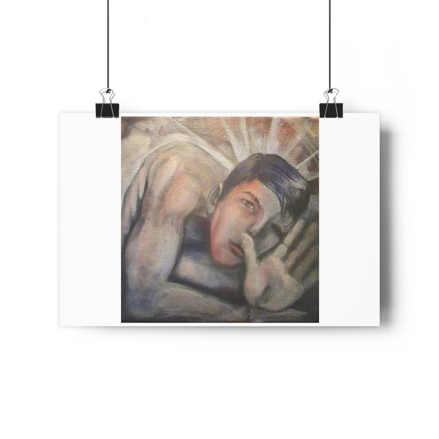 "Trapped”- Giclée Art Print by artist David Hilborn