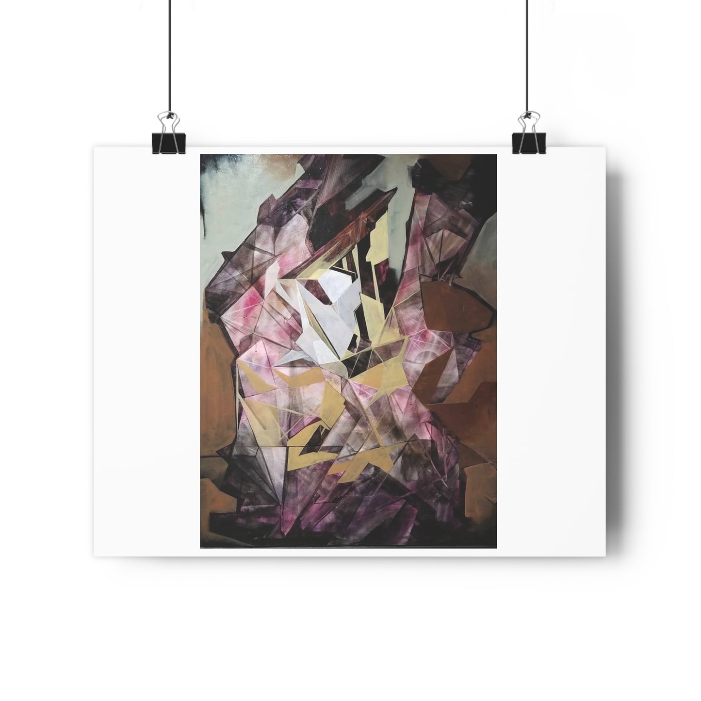 "Implode”- Giclée Art Print by artist David Hilborn