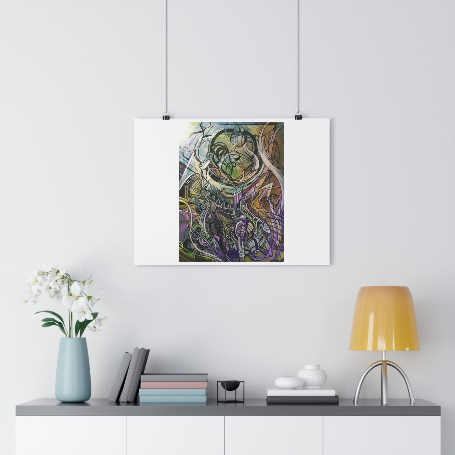 "Duocolor”- Giclée Art Print by artist David Hilborn