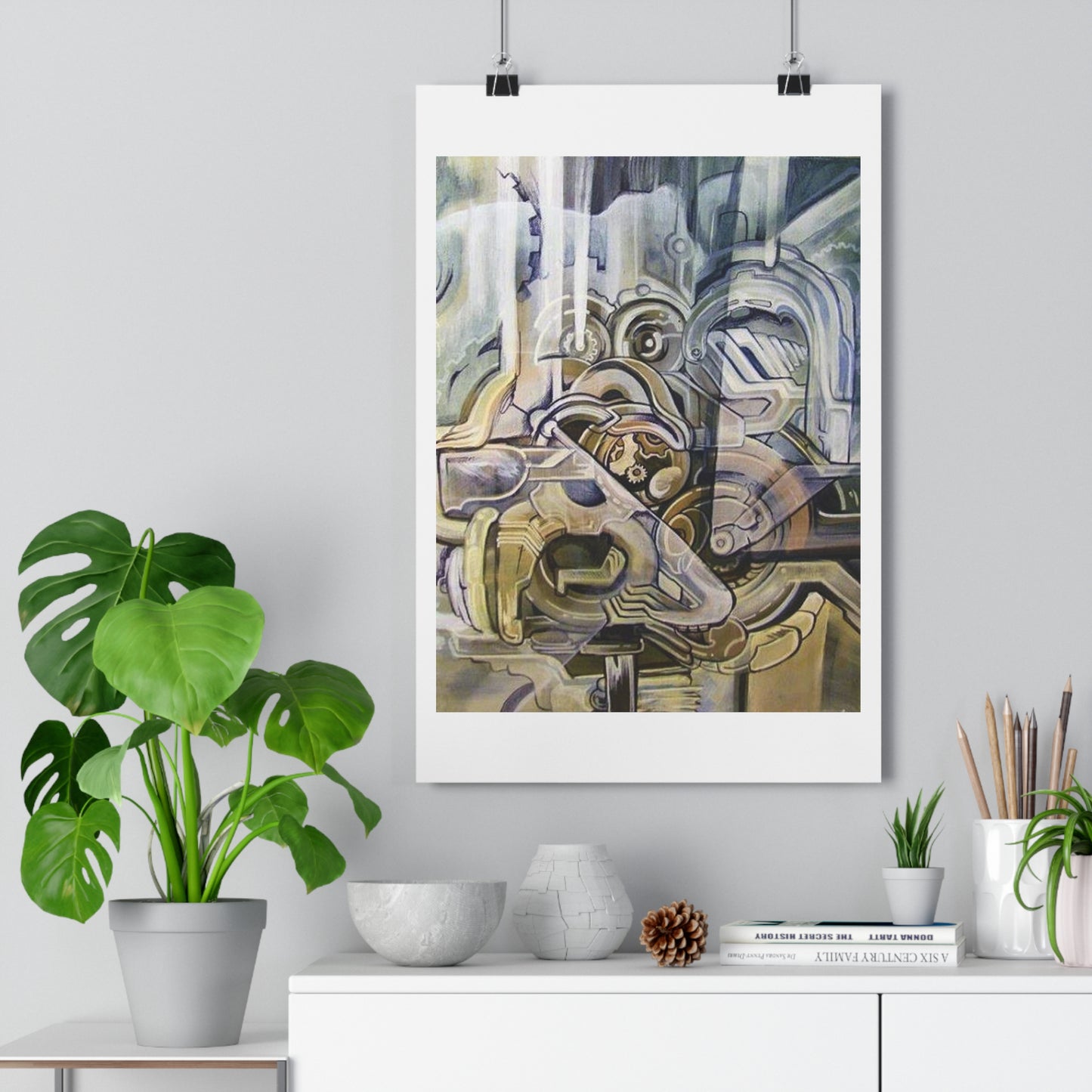 “Mech”- Giclée Art Print by artist David Hilborn