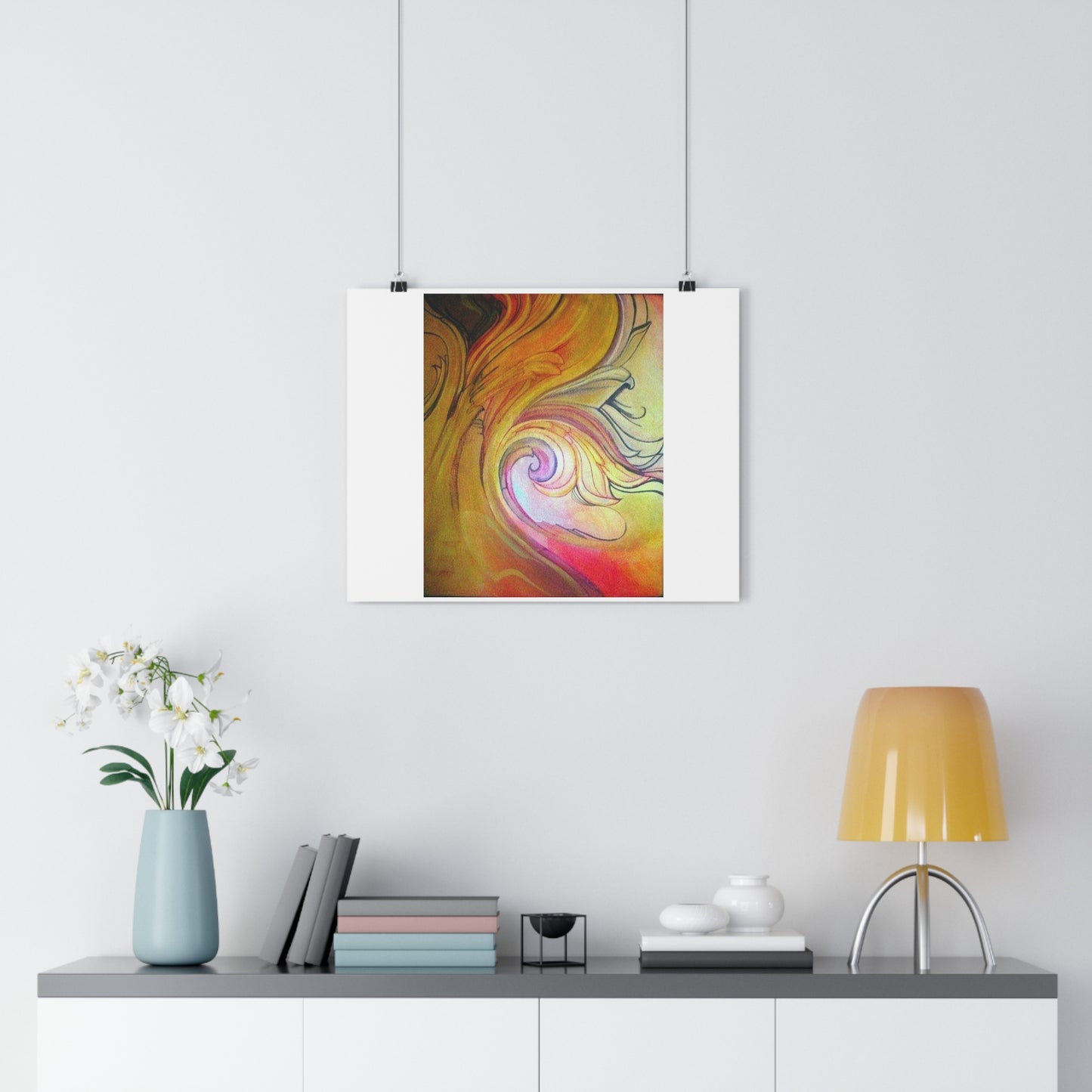 "Sol Flow”- Giclée Art Print by artist David Hilborn