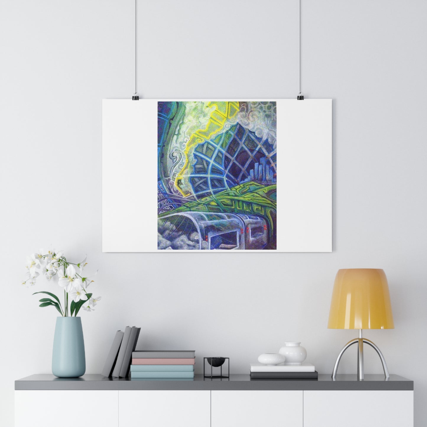 "Lucid Transport”- Giclée Art Print by artist David Hilborn